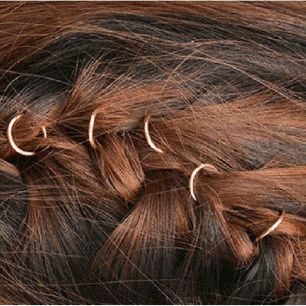 Мини пръстени халки за коса - Image 3