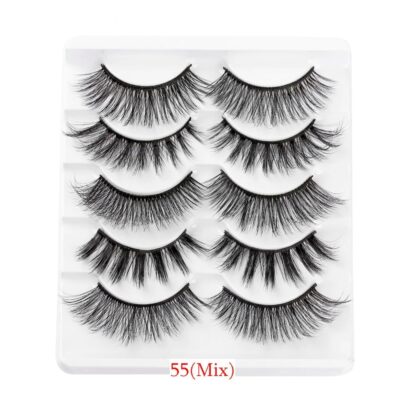 Изкуствени мигли миксирани
